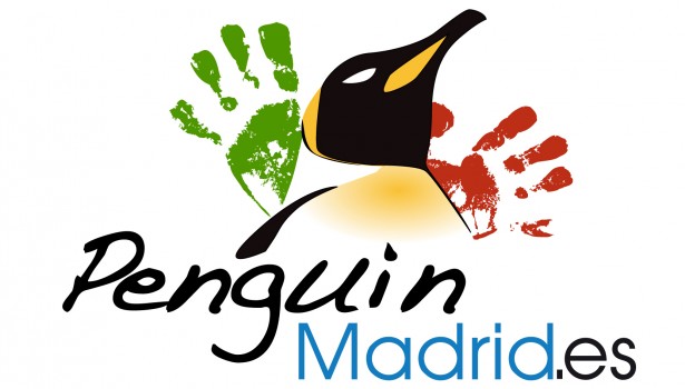 Pingüinos solidarios en las calles de Madrid