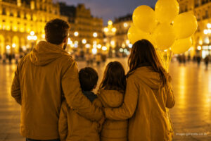 España volverá a iluminarse de amarillo para dar visibilidad al síndrome Rubinstein-Taybi