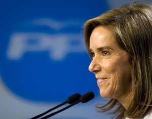 Ana Mato, nueva ministra de Sanidad, Asuntos Sociales e Igualdad.