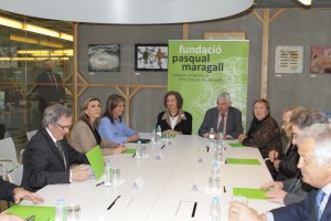 FUNDACIÓN PASQUAL MARAGALL CON LA REINA DOÑA SOFÍA