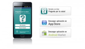 pregunta por tu salud. aplicación para smartphone desarrollada por la Consejería andaluza de Sanidad
