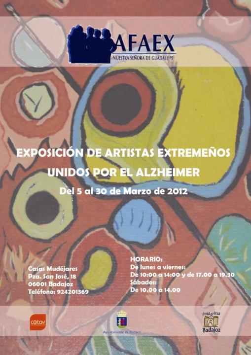 Exposición de pintura a favor de AFAEX