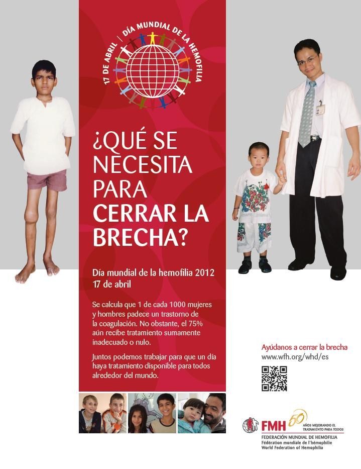 17 de abril, Día Mundial de la Hemofilia