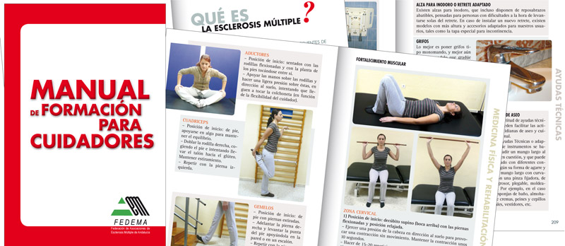 ‘Manual de formación para cuidadores de pacientes con Esclerosis Múltiple’ de FEDEMA