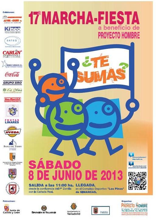 Fundación Aldaba celebra este sábado su XVII Marcha-Fiesta en Valladolid