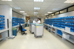 Imagen de una farmacia hospitalaria.