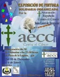 Exposición de pintura solidaria de la AECC en Ayamonte