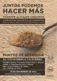 Nueva campaña de recogida de alimentos de COCEMFE Alicante