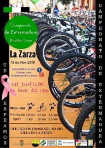 III Duatlón Solidario La Zarza