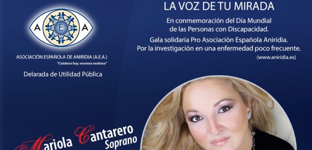 Concierto de ópera de la AEA para la investigación de la aniridia