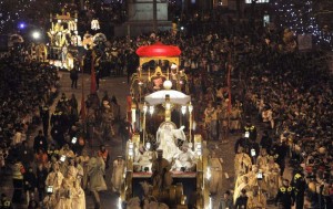 Cabalgata de Reyes en Madrid