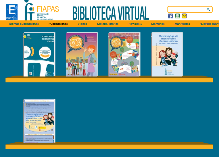 Biblioteca Virtual para acceder a información actualizada sobre la sordera