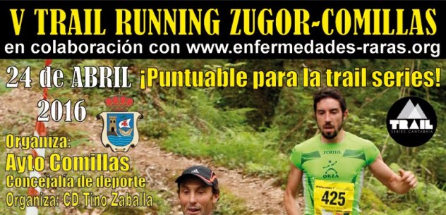 ‘V Trail Running Zugor-Comillas’ a beneficio de FEDER