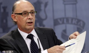 Cristobal Montoro, ministro de Hacienda