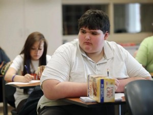adolescente con obesidad