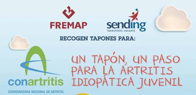 Campaña de recogida de tapones para los menores con artritis idiopática juvenil