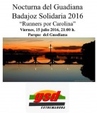 ‘Carrera Nocturna del Guadiana’ a beneficio del Grupo Omnibus