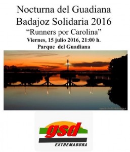 Carrera Nocturna del Guadiana 2016