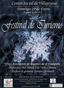 Festival Benéfico de Invierno-AHEDYSIA