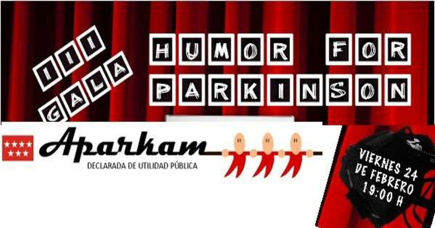 III gala solidaria ‘Humor for Parkinson’ de APARKAM, el viernes en Leganés