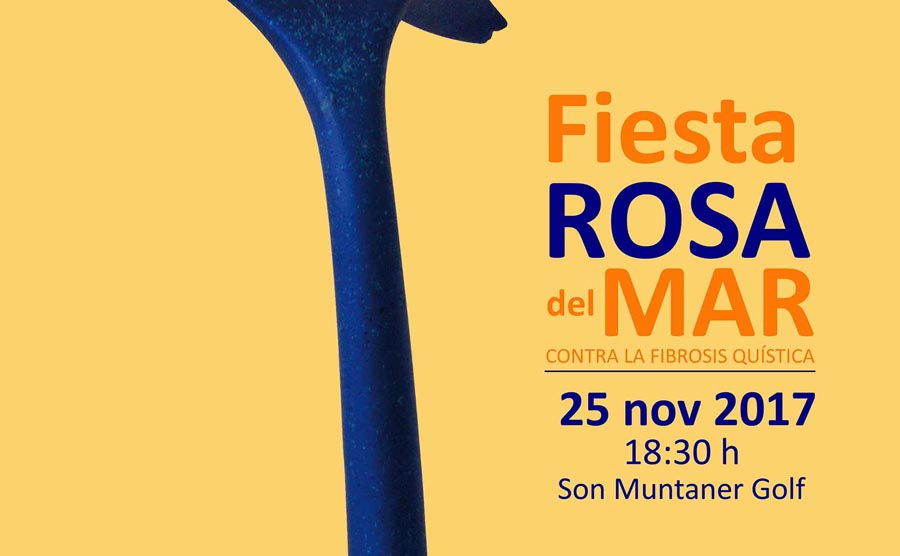 VIII Fiesta de la Rosa del Mar contra la Fibrosis Quística, el sábado en Palma