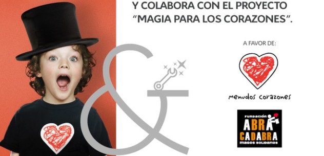 ‘Magia para los Corazones’ a beneficio de Menudos Corazones y Abracadabra