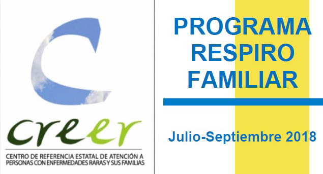 Abierta la convocatoria para el Programa de Respiro Familiar 2018 en el CREER