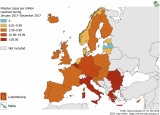 La OMS excluye a España del brote de sarampión