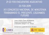 Inscríbete en el XII Congreso Nacional de Miastenia, el 23 de febrero en Burgos Inscríbete en el XII Congreso Nacional de Miastenia, el 23 de febrero en Burgos