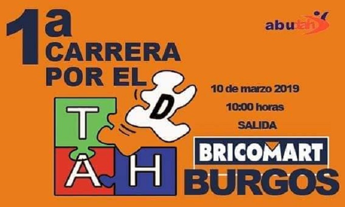 ABUDAH organiza su primera carrera solidaria por el TDAH en Burgos
