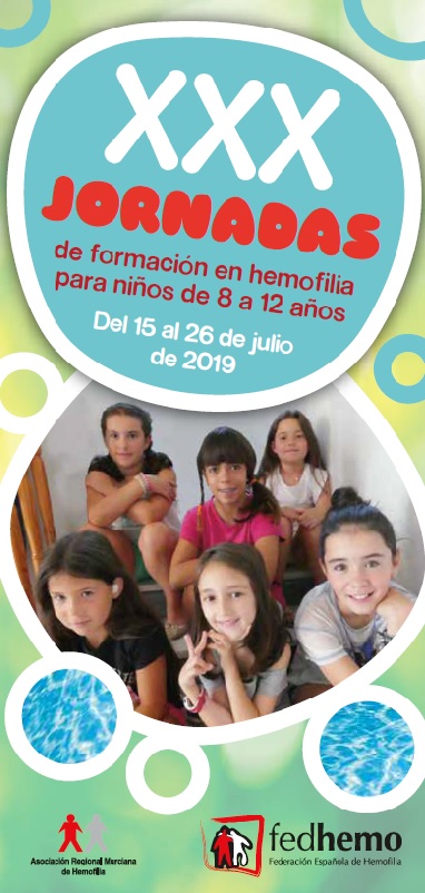 XXX Jornadas de formación en hemofilia para niños de 8 a 12 años