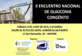 ‘II Encuentro Nacional de Glaucoma Congénito’, este sábado en Madrid ‘II Encuentro Nacional de Glaucoma Congénito’, este sábado en Madrid
