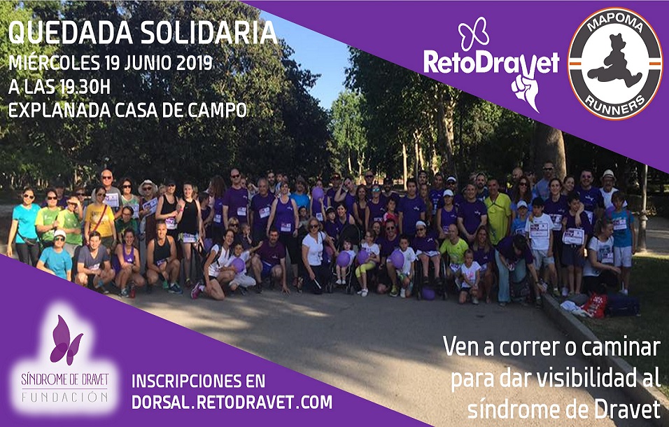‘Quedadas Solidarias’ por el Día Internacional del Síndrome de Dravet