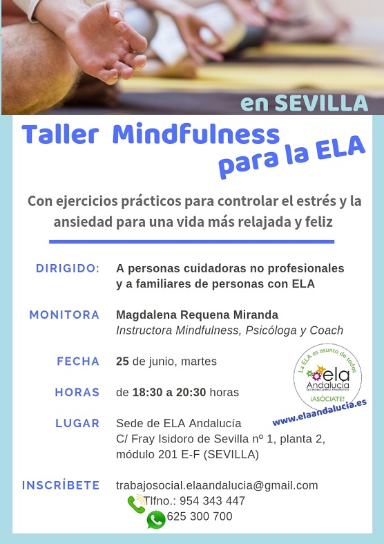 Taller de Mindfulness para familiares y cuidadores de pacientes de ELA
