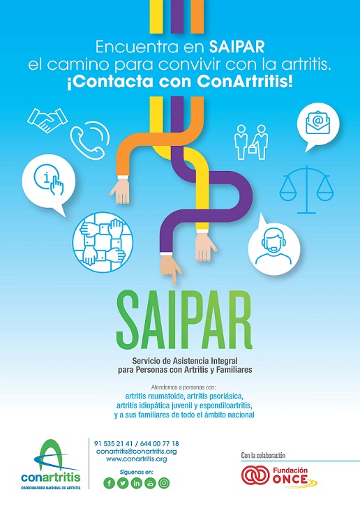El SAIPAR de ConArtritis ya ha atendido en el presente año a 315 personas