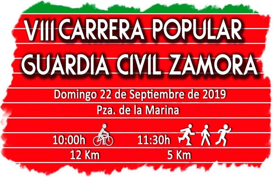 VIII Carrera Popular ‘Guardia Civil de Zamora’ a beneficio de FEDER
