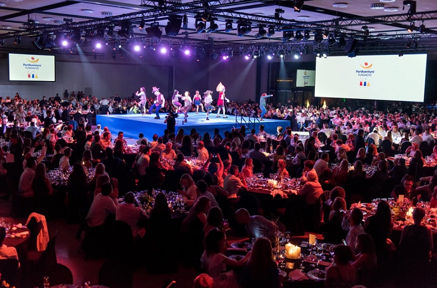 La AACIC, beneficiaria de la IX cena de gala de Fundación PortAventura