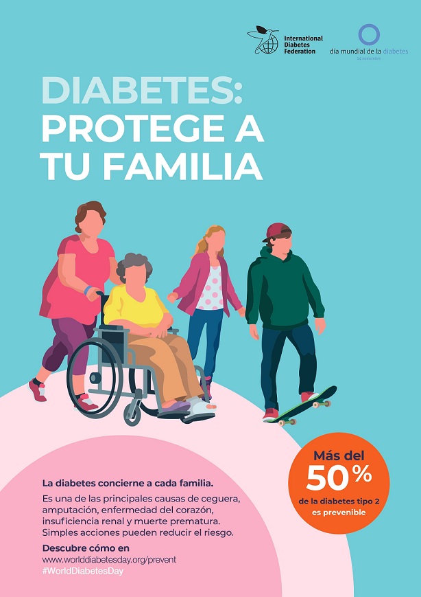 Protege a tu familia frente a la diabetes