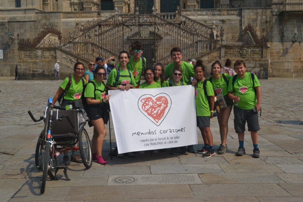 Camino de Santiago para jóvenes con cardiopatías congénitas