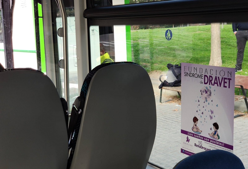 ‘Autobuses de solidaridad’ con el síndrome de Dravet