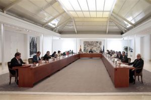 Consejo Extraordinario de Ministros.