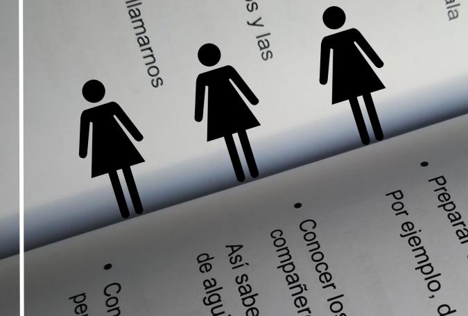 Lenguaje no sexista en lectura fácil