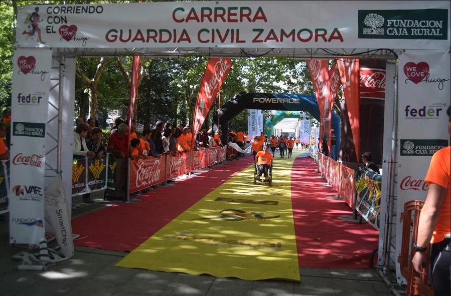 Zamora, sin carrera pero con la misma solidadridad