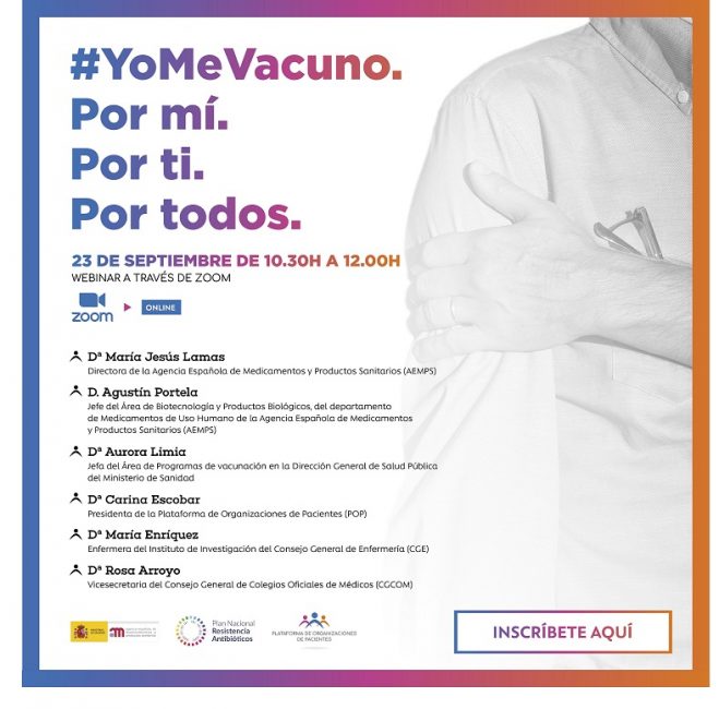 Yo me vacuno, por mí y por todos Somos Pacientes