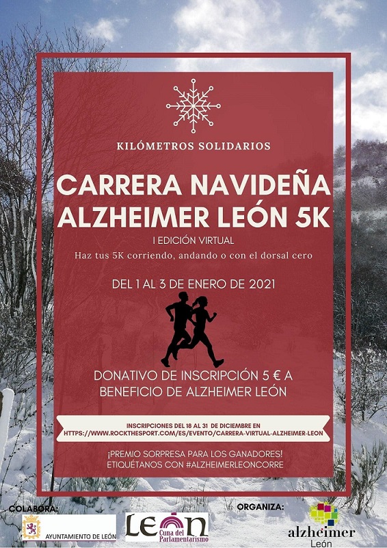 Carrera Navideña Virtual por el Alzheimer