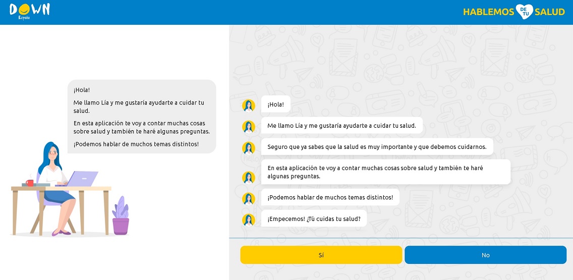 chatbotDownEspana Somos Pacientes