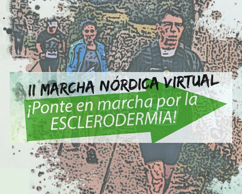 Marcha nórdica virtual para la investigación de la esclerodermia