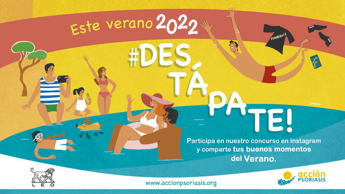 Destápate y muestra tu piel para ayudar a normalizar la psoriasis