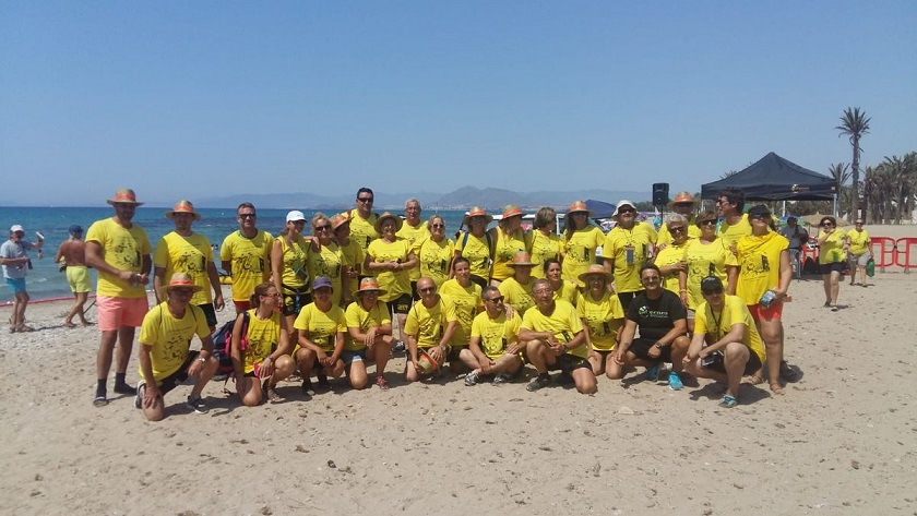 Travesía a nado solidaria con las enfermedades raras y la discapacidad