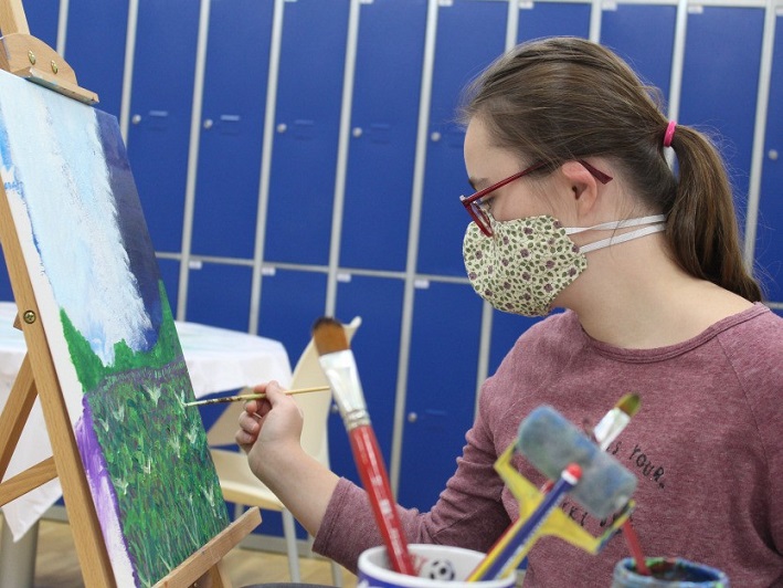 Concurso de pintura para personas con discapacidad intelectual